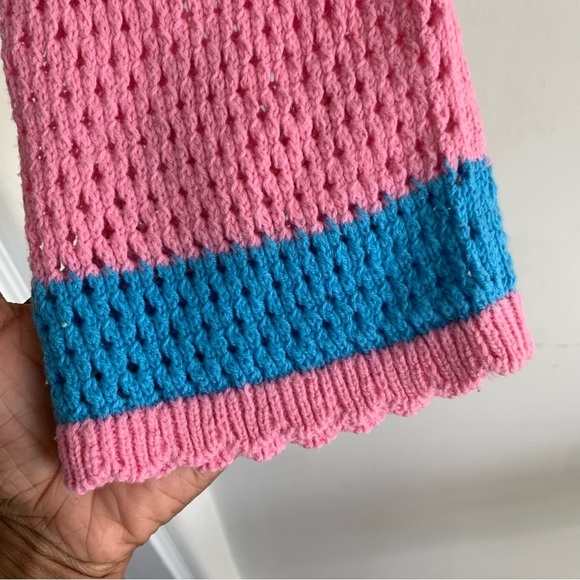 SINCERELY JULES CROCHET KNIT CROP SWEATER - Picture 4 of 6